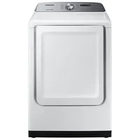 Samsung 7.4 Cu. Ft. Electric Dryer (DVE50T5205W) - White