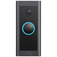 Ring Wired Wi-Fi Video Doorbell - Black