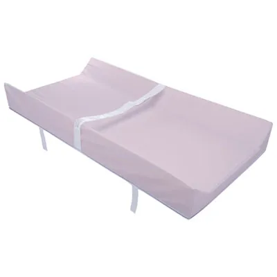 Simmons Contoured Changing Pad - Pink Cover