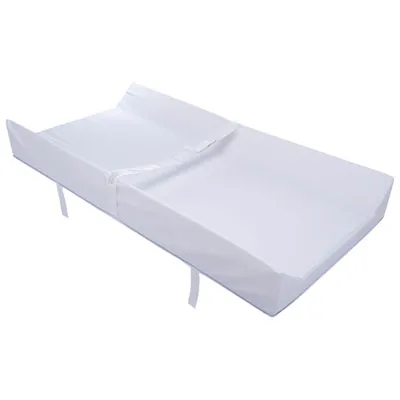Simmons Contoured Changing Pad - White Cover