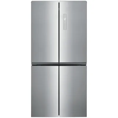 Frigidaire 33" 17.4 Cu. Ft. French Door Refrigerator (FRQG1721AV) - Brushed Steel