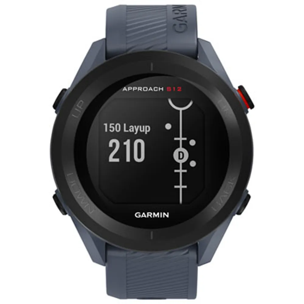 Garmin Approach S12 43.7mm Bluetooth Golf Smartwatch - Granite Blue