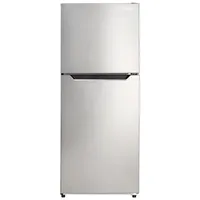 Danby 24" 10.1 Cu. Ft. Top Freezer Refrigerator with LED Lighting (DFF101B1BSLDB) - Stainless Steel