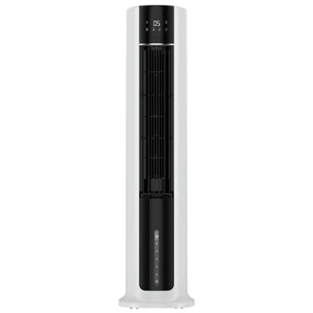 Ecohouzng Air Cooler Oscillating Tower Fan with Humidity - 41" - White