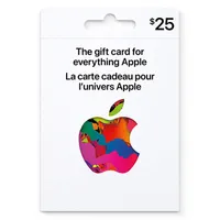 Apple Gift Card - $25 - In-Store Only