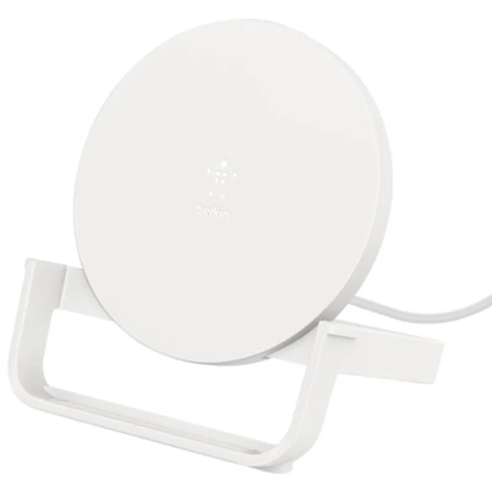 Belkin QuickCharge 10W Qi-Certified Wireless Charger - White