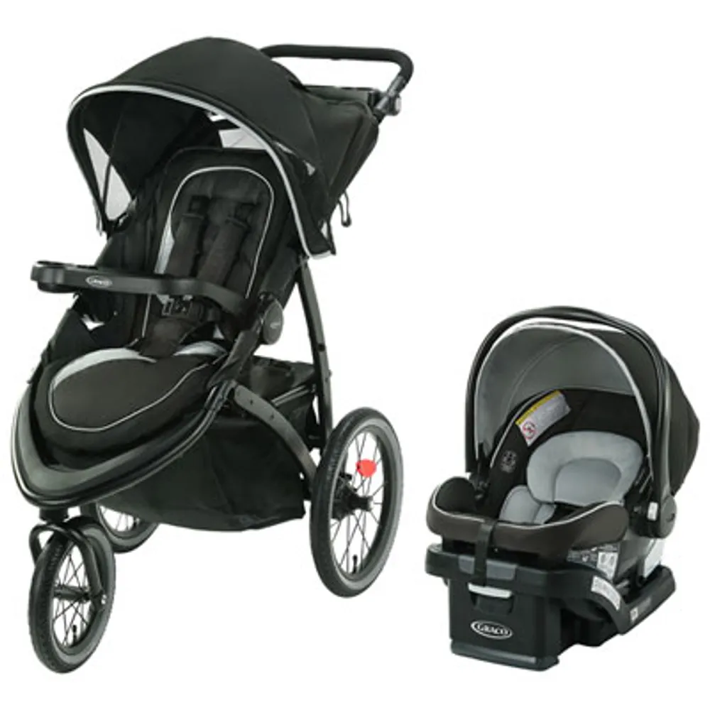 Graco FastAction Jogger LX Stroller with SnugRide SnugLock 35 Lite Infant Car Seat - Mansfield
