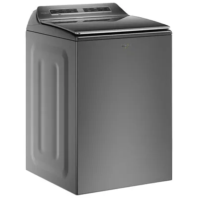 Whirlpool 6.0 Cu. Ft. High Efficiency Top Load Washer (WTW8127LC) - Chrome Shadow