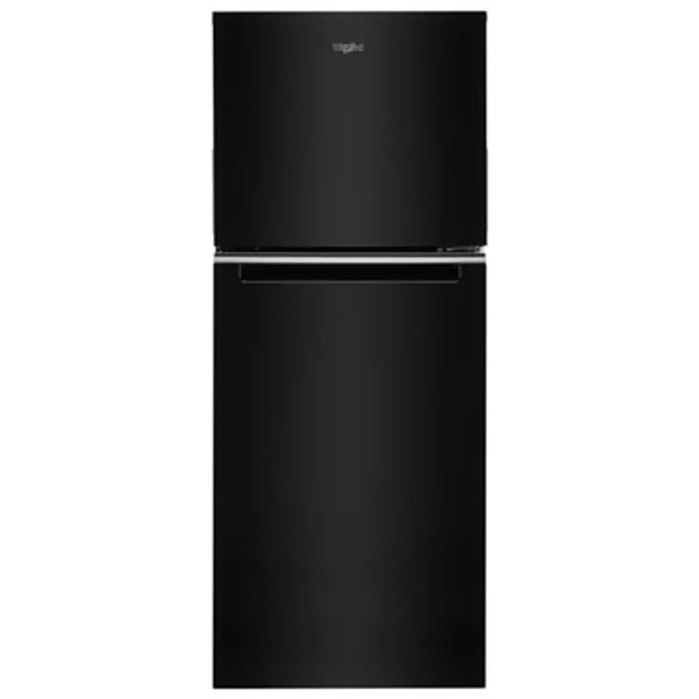 Whirlpool 25" 11.6 Cu. Ft. Top Freezer Refrigerator (WRT112CZJB) - Black