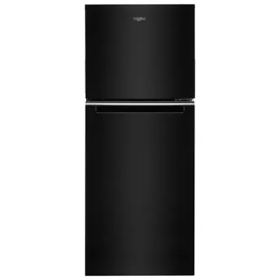 Whirlpool 25" 11.6 Cu. Ft. Top Freezer Refrigerator (WRT112CZJB) - Black