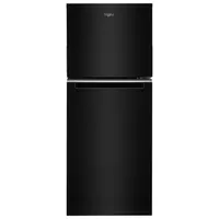 Whirlpool 25" 11.6 Cu. Ft. Top Freezer Refrigerator (WRT112CZJB) - Black