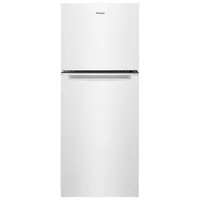 Whirlpool 25" 11.6 Cu. Ft. Top Freezer Refrigerator (WRT112CZJW) - White