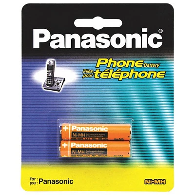 Pile pour téléphone DECT de Panasonic (HHR4DPA/2B)