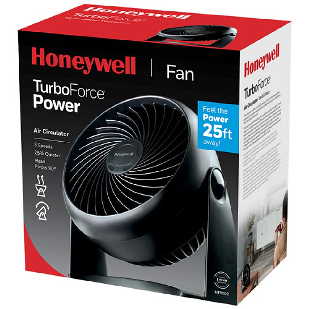 Ventilateur de table de 8 po d'Honeywell (HT-900C)
