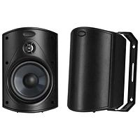 Polk Audio Atrium 4 80-Watt All-Weather Outdoor Speaker - Black - Pair