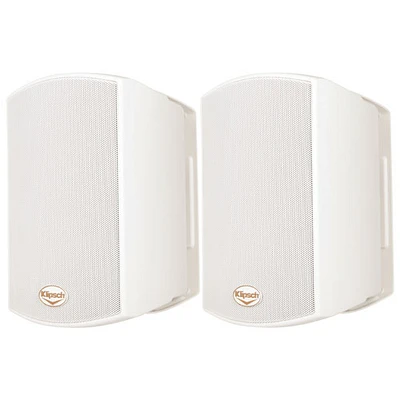 Haut-parleurs d'extérieur 50 W AW-400 résistants aux intempéries de Klipsch - Paire