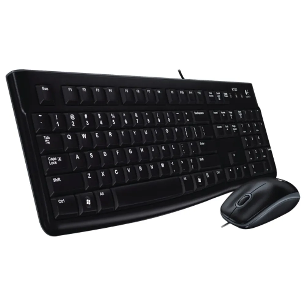 Ensemble avec clavier et souris MK120 de Logitech
