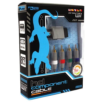 Câble en composantes de KMD pour Wii - Gris