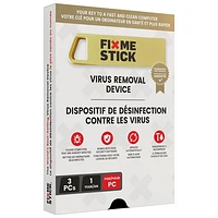 Dispositif de désinfection contre les virus FixMeStick (PC) - 3 appareils - 1 an