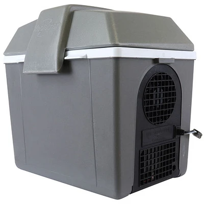 Glacière/Réchaud électrique 12 V 9 L (9,8 pte) à courroie de Koolatron - Gris