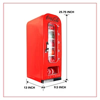 Koolatron 3.55 Litre Coca-Cola Vending Fridge (CVF18)