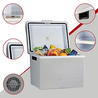 Glacière/Réchaud électrique à deux sens 12 V 42 L (45 pte) de Koolatron - Gris