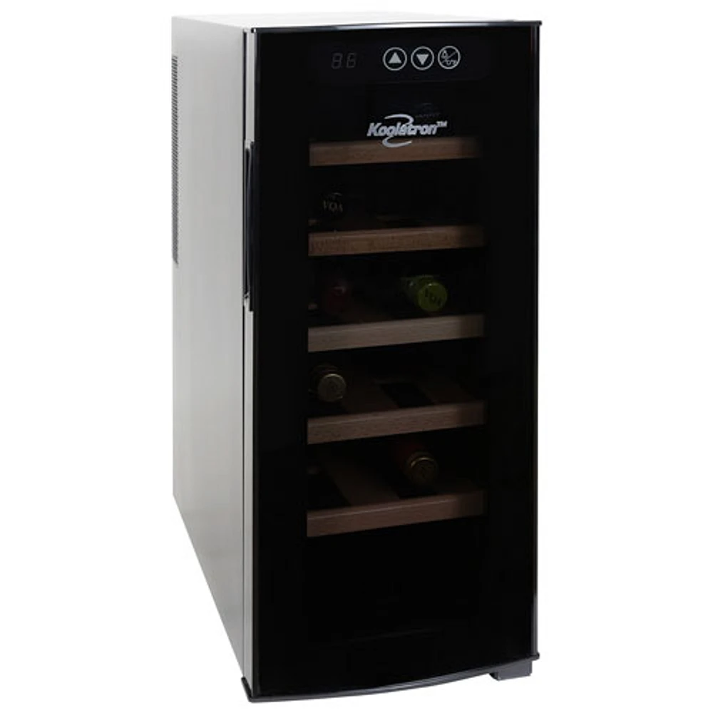 Koolatron 12-Bottle Deluxe Freestanding Wine Cooler / Wine Fridge