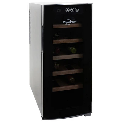 Réfrigérateur à vin autonome de luxe pour 12 bouteilles de Koolatron