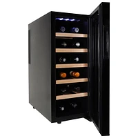 Koolatron 12-Bottle Deluxe Freestanding Wine Cooler / Wine Fridge