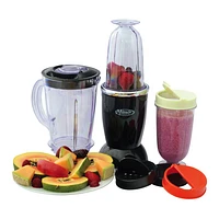 Mélangeur de 260 W Miracle de Total Chef avec tasses de voyage - 0,55 l