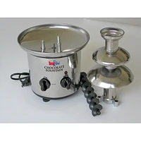 Total Chef 3-Tier Chocolate Fountain/Foundue Machine - 680g/1.5lb