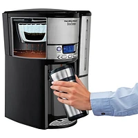 Hamilton Beach BrewStation Drip Programmable Coffee Maker - 12-Cup - Black
