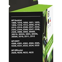 HP 61 Black/Tri-Colour Ink (CR259FC) - 2 Pack