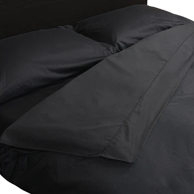 Maholi Maxwell Collection 230 Thread Count Egyptian Cotton Duvet Cover Set - Queen