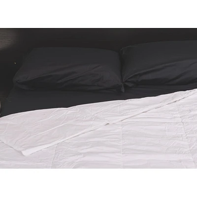 Maholi Royal Elite Collection 233 Thread Count Silk Duvet - Queen - White