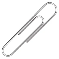 Acco #1 Recycled Paper Clips (ACC72365) - 100 Pack