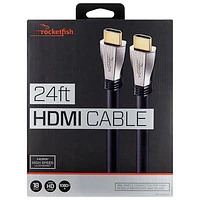 Rocketfish 7.3m (24 ft.) 4K Ultra HD HDMI Cable - Only at Best Buy