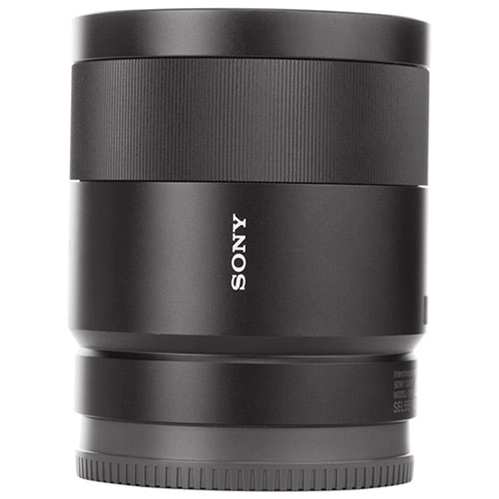 Objectif à focale fixe plein format à monture E FE Sonnar T 55mm f/1,8 ZEISS de Sony