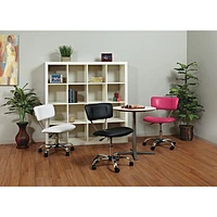 Avenue Six Vista Vinyl Office Chair - White