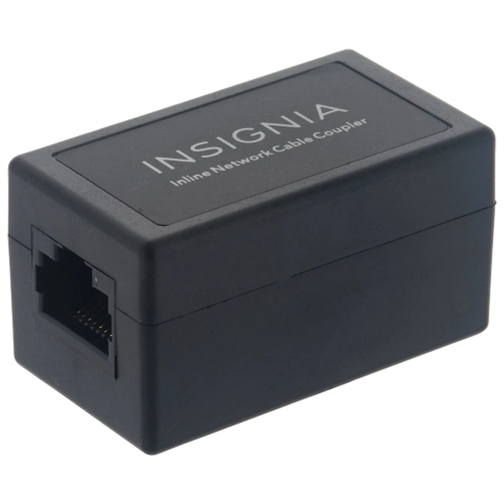 Adaptateur coupleur aligné câble Ethernet RJ45 Cat-5/5e/6 d'Insignia - Gris - Exclusivité Best Buy