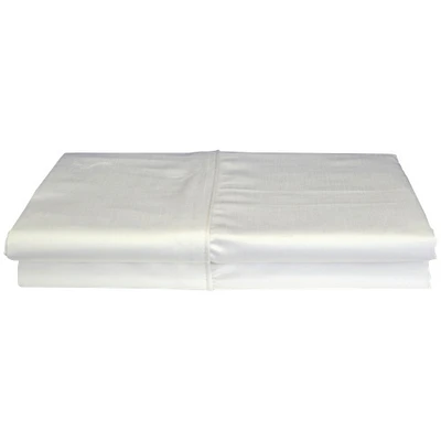 Taie d'oreiller en rayonne contexture 310 Bamboo Solid de Maholi - Paquet de 2 - Très grand - Blanc