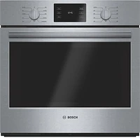 Bosch 30" 4.6 Cu. Ft. Easy Clean True Convection Wall Oven (HBL5451UC) - Stainless Steel