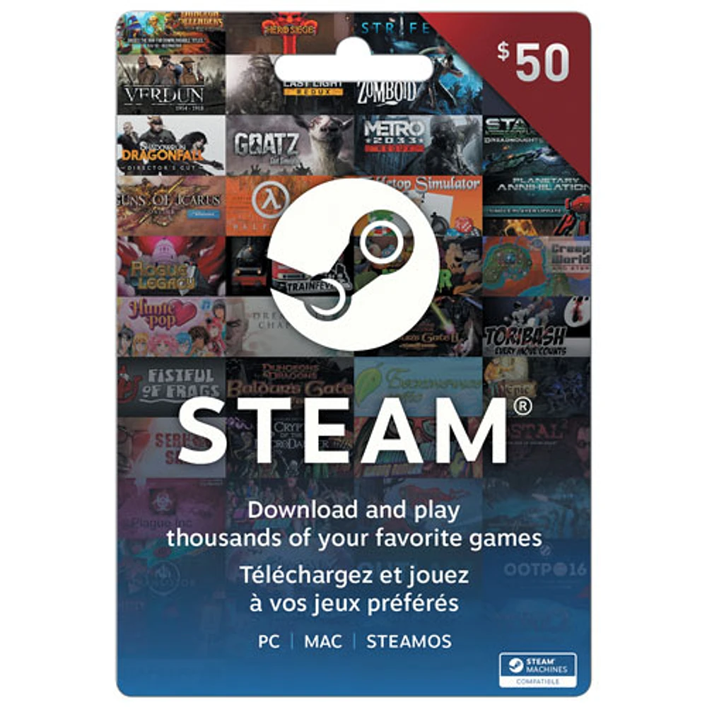 Steam $50 Card - In-Store Only