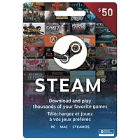 Steam $50 Card - In-Store Only