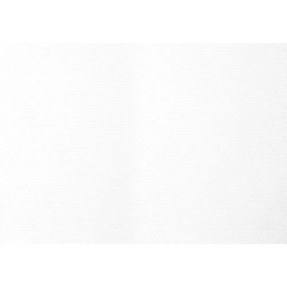 Table d'appoint en demi-lune contemporaine - Blanc