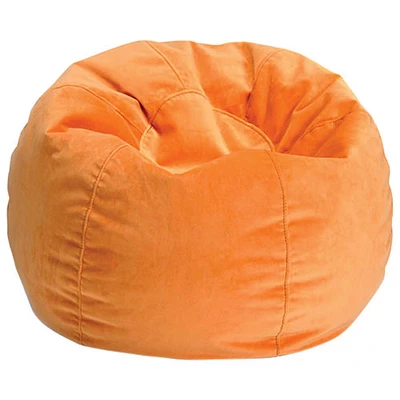 Fauteuil poire de Comfy Kids pour adolescents - Orange