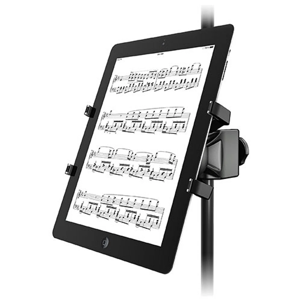Support universel sur pied de micro Xpand IK Multimedia d'iKlip pour tablette (IKLIPXPANDIN)- Noir