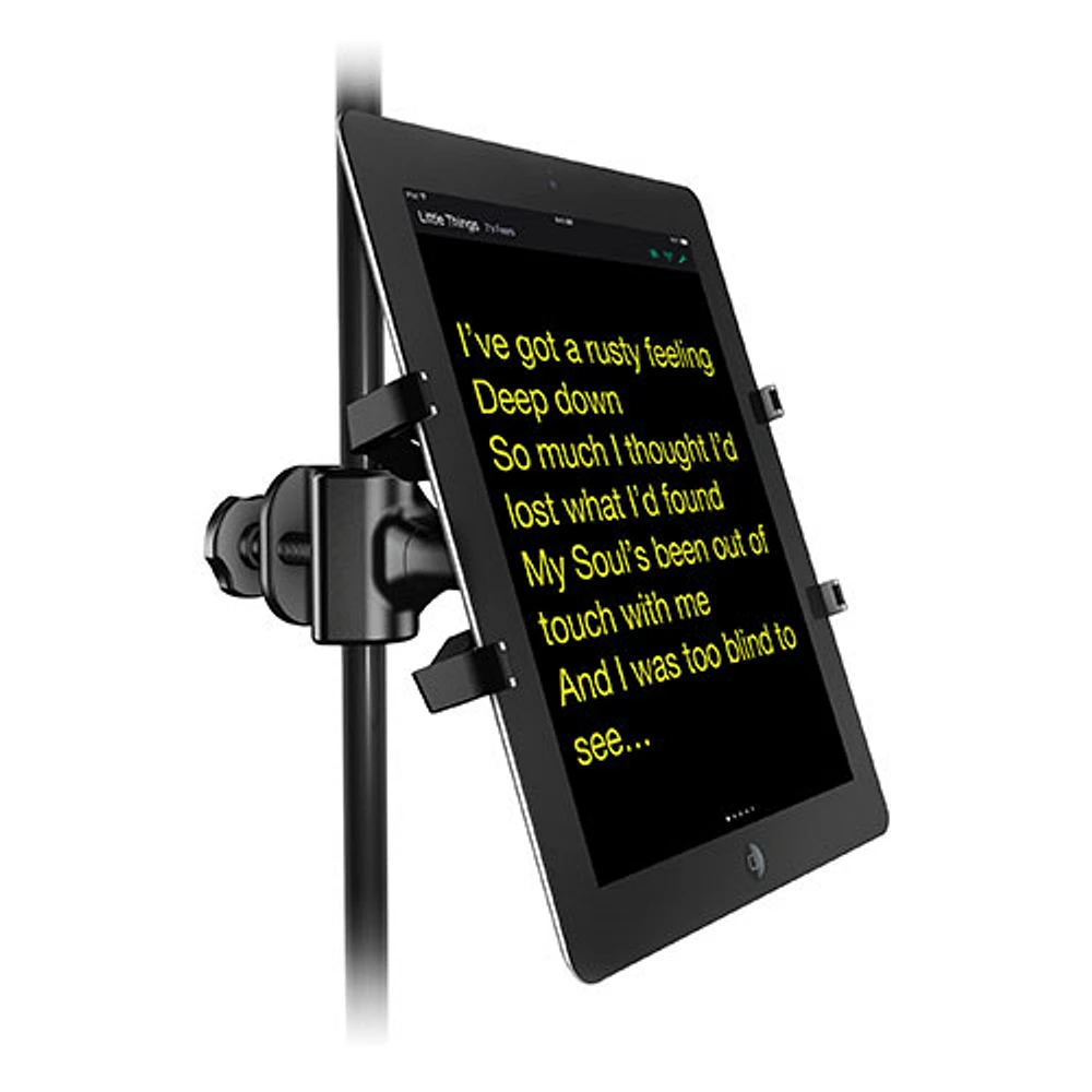 Support universel sur pied de micro Xpand IK Multimedia d'iKlip pour tablette (IKLIPXPANDIN)- Noir