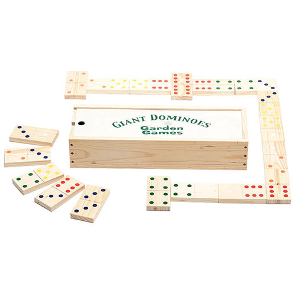 Ensemble de dominos géants de Giant Games (CE207)