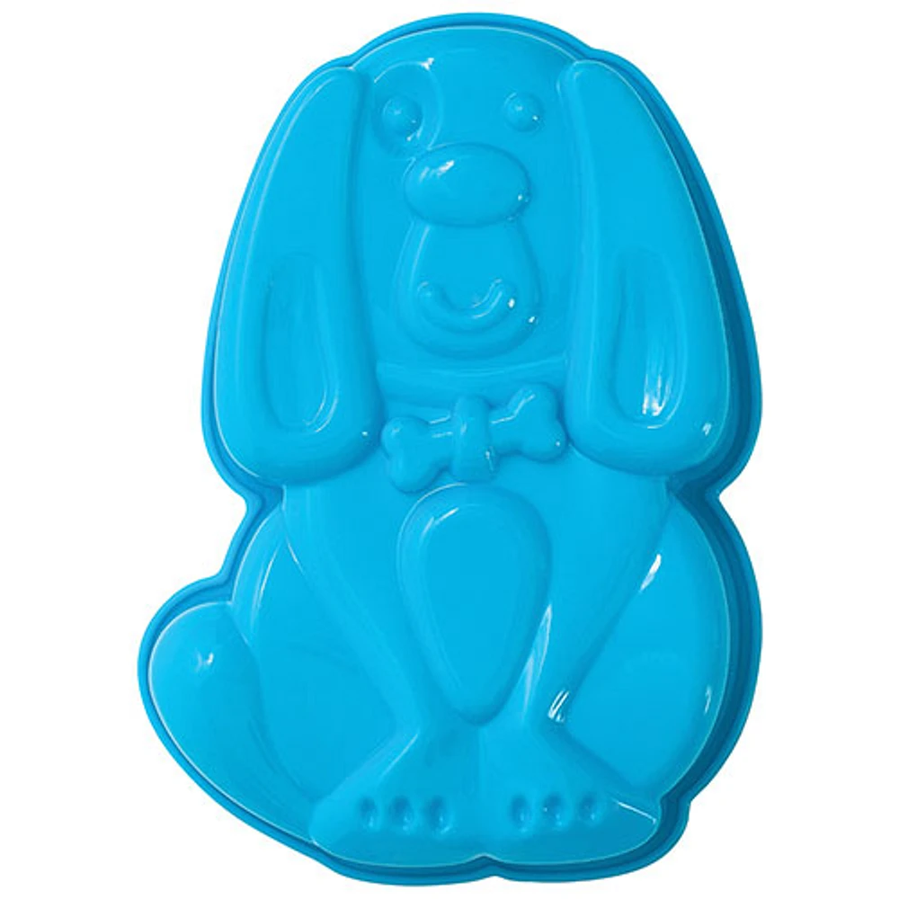 Moule miniature en silicone en forme de chien de Pavoni